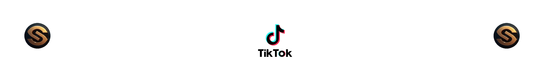 Stylized gold letter "S" with engraved patterns on a dark circular background.